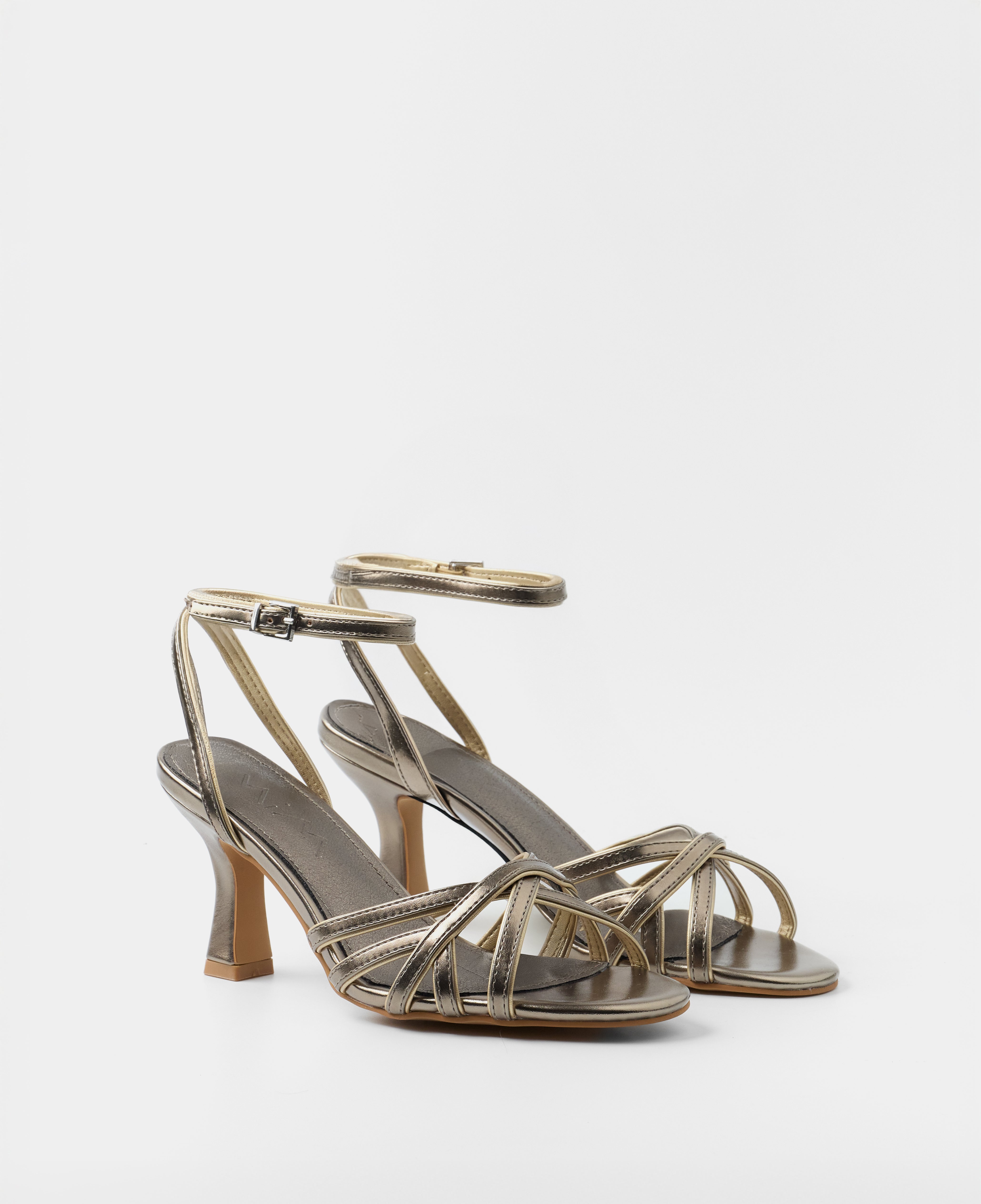 Mim shoes Sandalia de tacón NYA PETIT METALIZADO