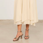 Mim shoes Sandalia de tacón NYA PETIT METALIZADO