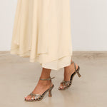 Mim shoes Sandalia de tacón NYA PETIT METALIZADO