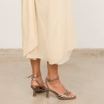 Mim shoes Sandalia de tacón NYA PETIT METALIZADO