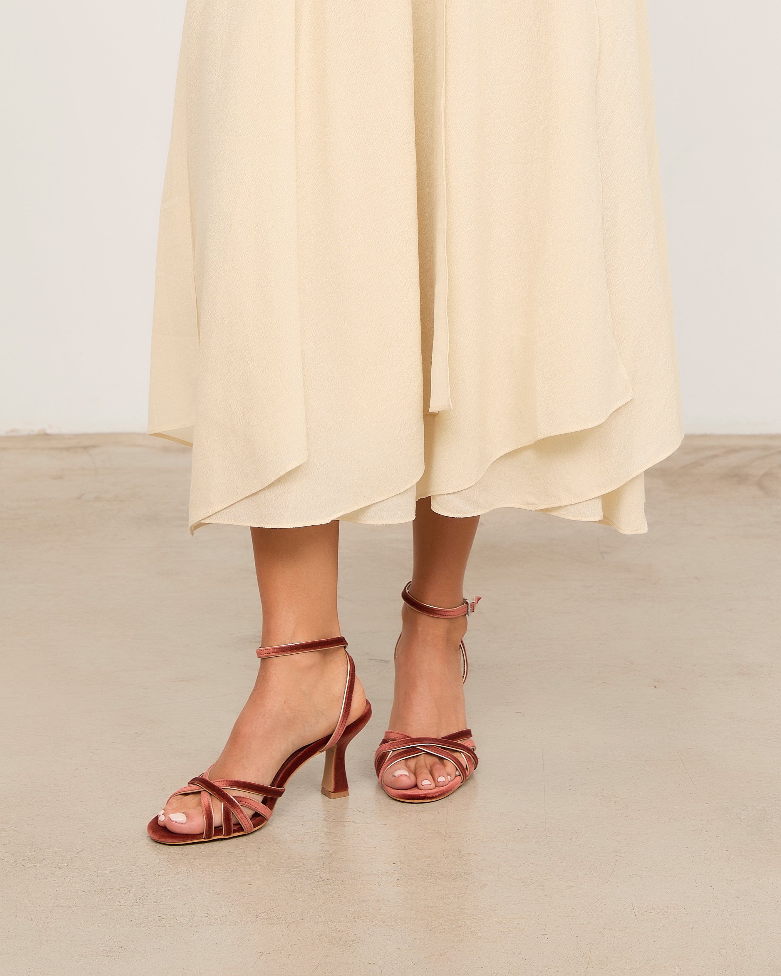 Mim shoes Sandalia de tacón NYA PETIT TEJA