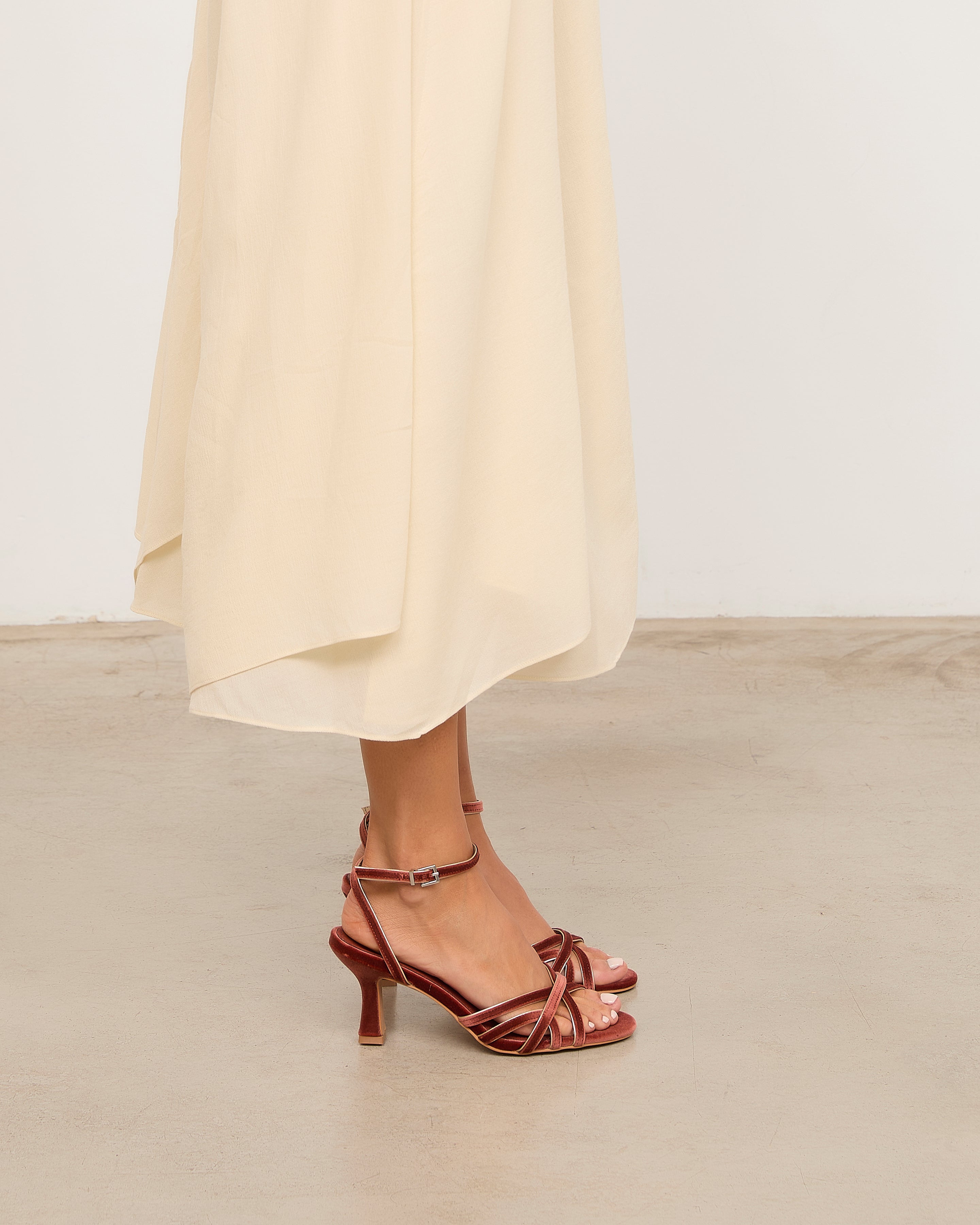 Mim shoes Sandalia de tacón NYA PETIT TEJA