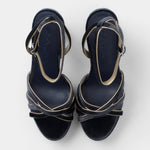 Mim shoes Sandalia de tacón NYA PETROLEO