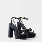 Mim shoes Sandalia de tacón NYA PETROLEO