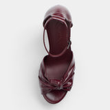 Mim shoes Sandalia de tacón OFE BURDEOS