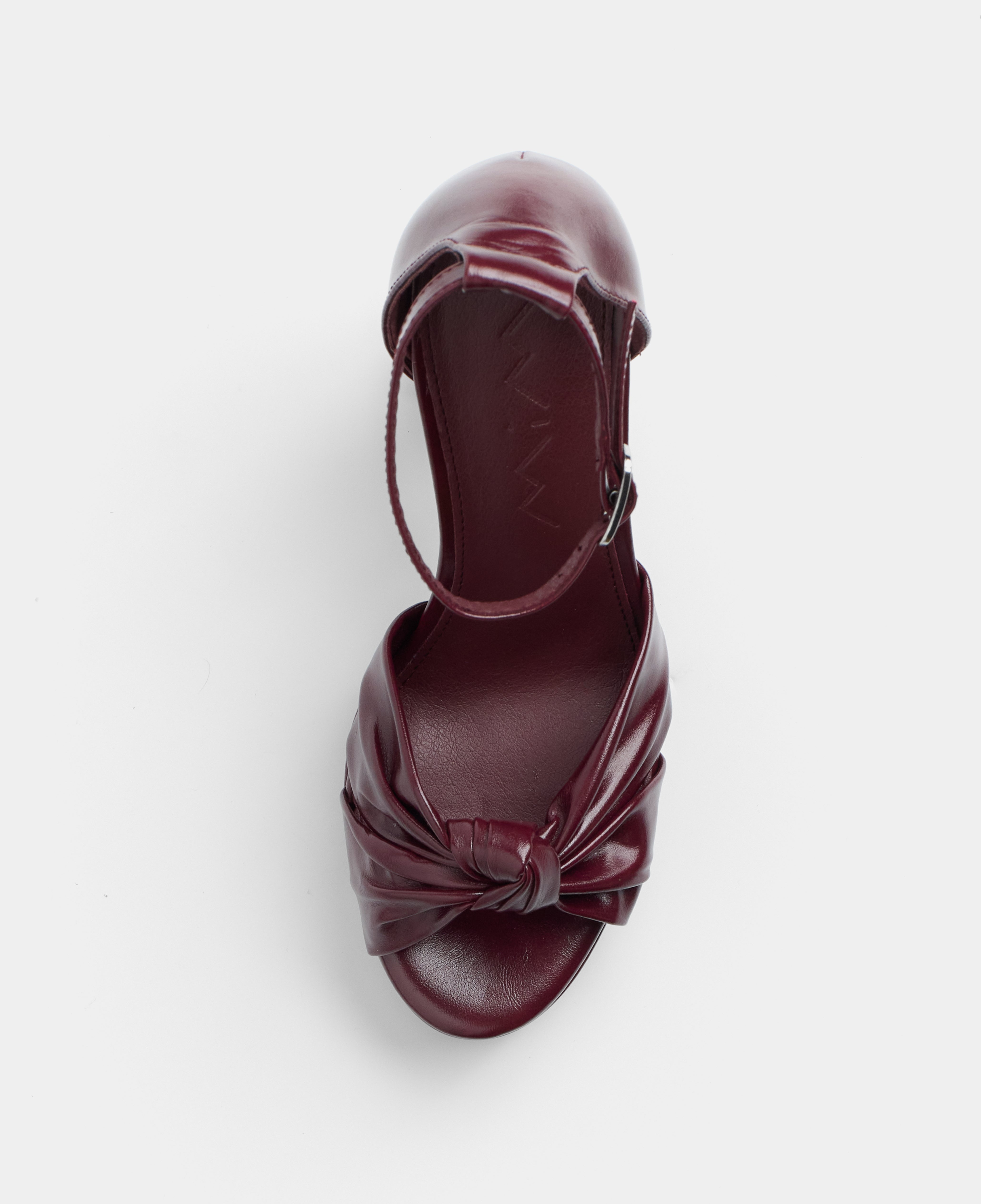 Mim shoes Sandalia de tacón OFE BURDEOS