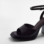 Mim shoes Sandalia de tacón SAIK BURDEOS