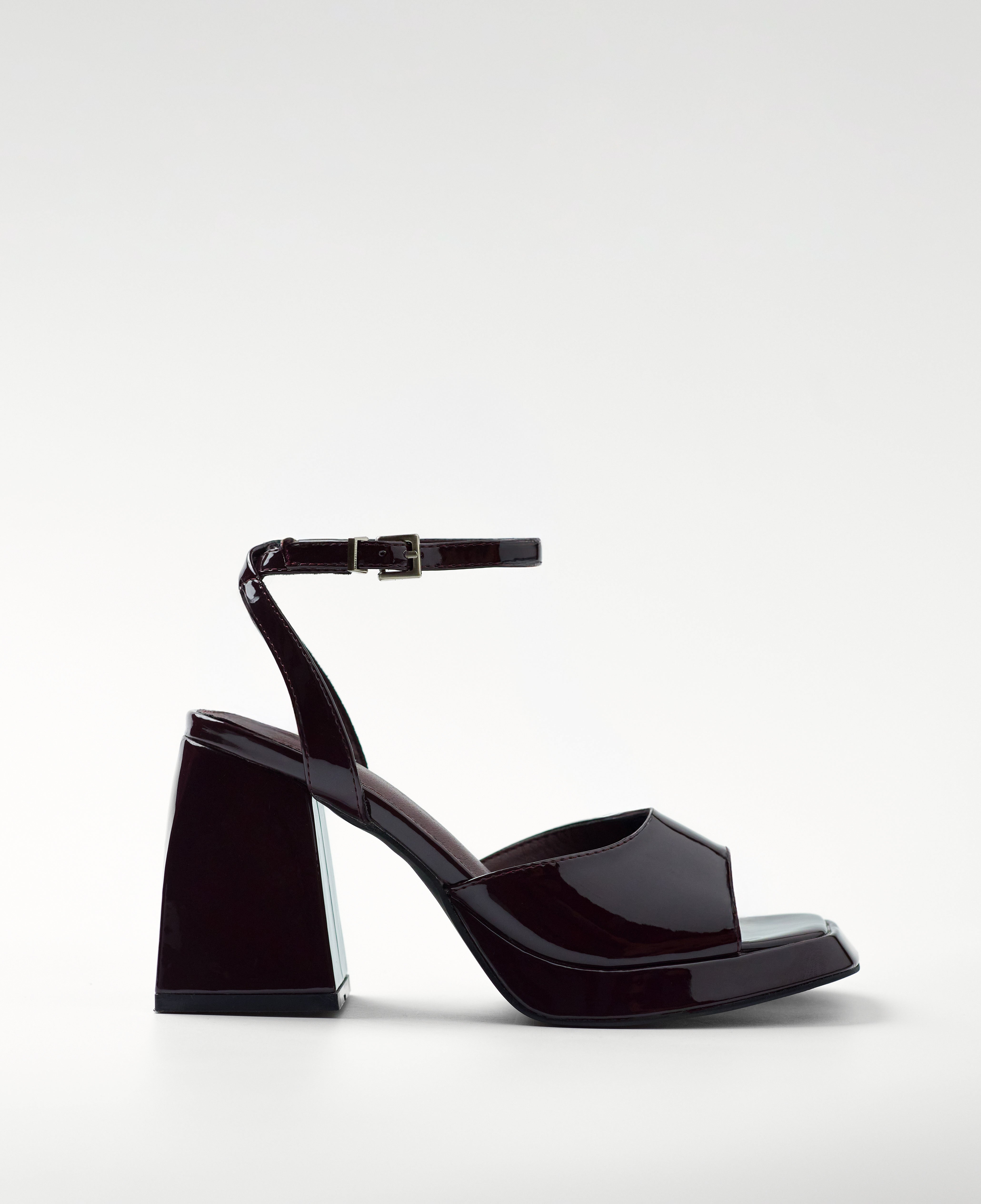 Mim shoes Sandalia de tacón SAIK BURDEOS