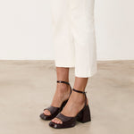 Mim shoes Sandalia de tacón SAIK BURDEOS