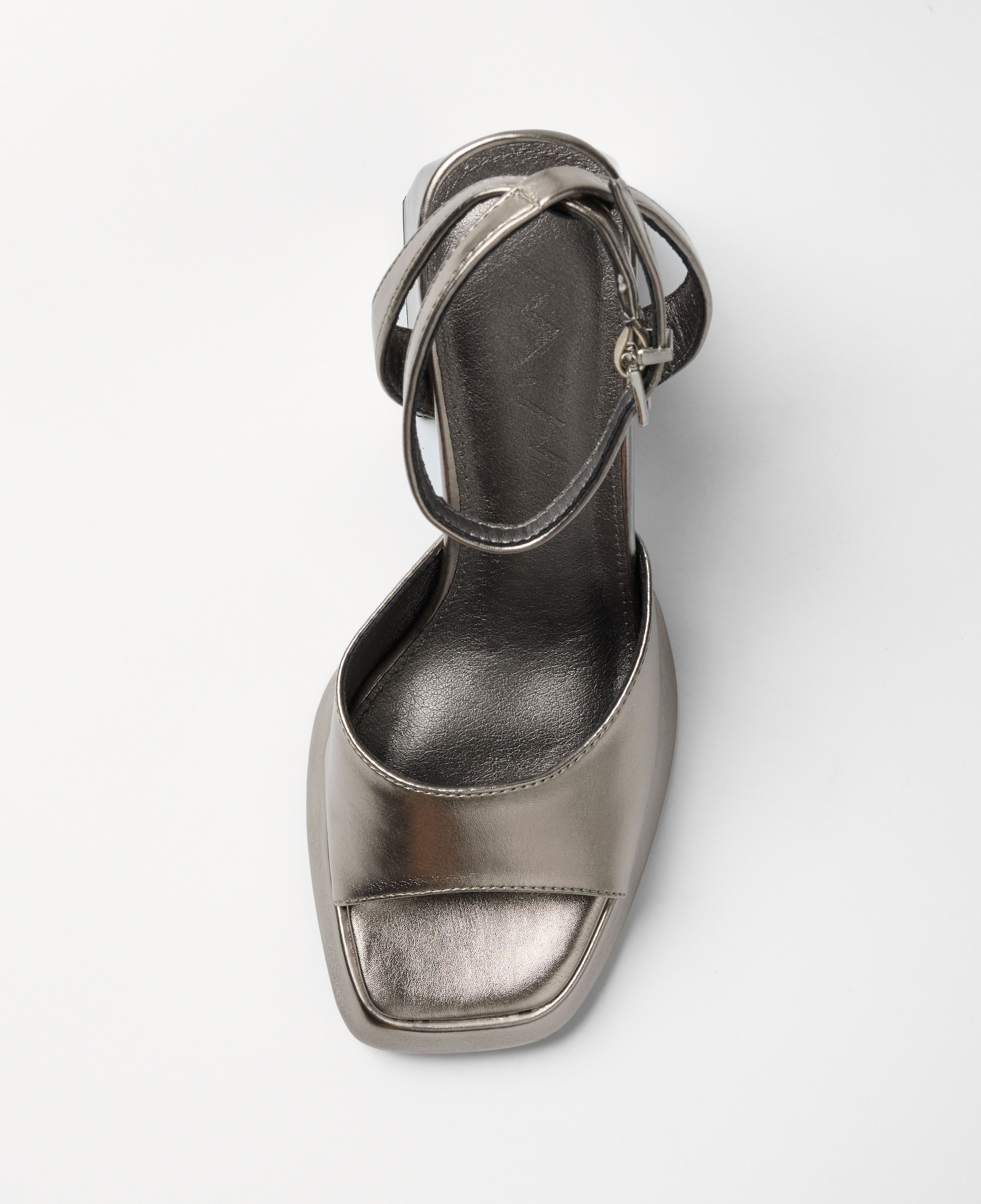 Mim shoes Sandalia de tacón SAIK METALIZADO