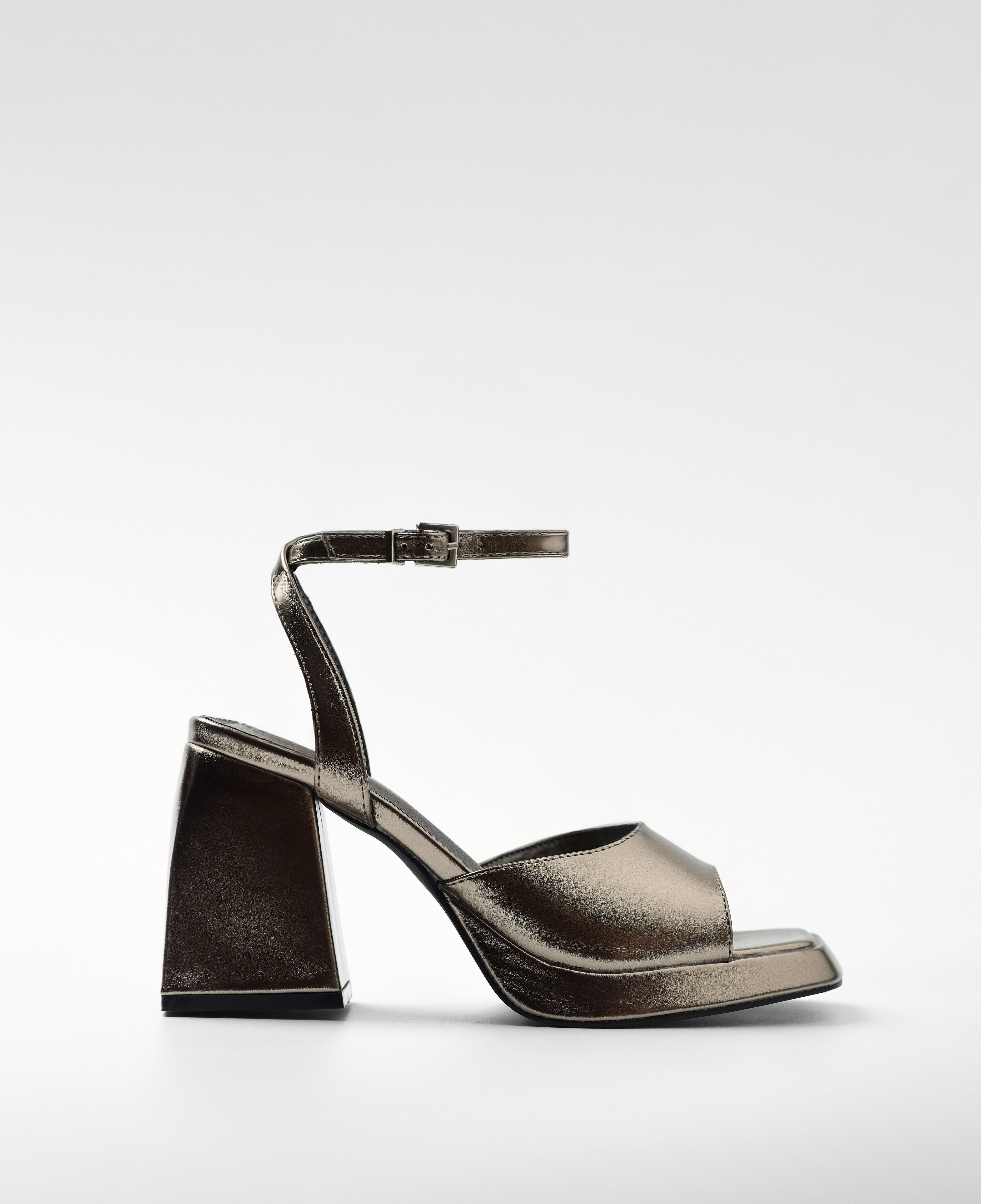 Mim shoes Sandalia de tacón SAIK METALIZADO