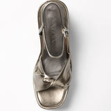 Mim shoes Sandalia de tacón TODIE METALIZADO