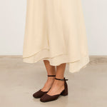 Mim shoes Tacón Cerrado AMBER CHOCOLATE