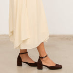 Mim shoes Tacón Cerrado AMBER CHOCOLATE