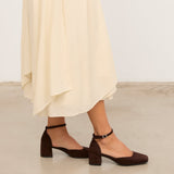 Mim shoes Tacón Cerrado AMBER CHOCOLATE