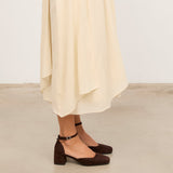 Mim shoes Tacón Cerrado AMBER CHOCOLATE