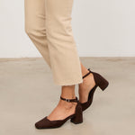 Mim shoes Tacón Cerrado AMBER CHOCOLATE