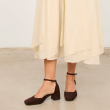 Mim shoes Tacón Cerrado AMBER CHOCOLATE