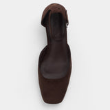 Mim shoes Tacón Cerrado AMBER CHOCOLATE