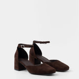 Mim shoes Tacón Cerrado AMBER CHOCOLATE