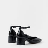 Mim shoes Tacón Cerrado AMBER NEGRO