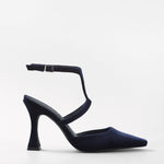 Mim shoes Tacón cerrado DANIELLE AZUL MARINO VELVET