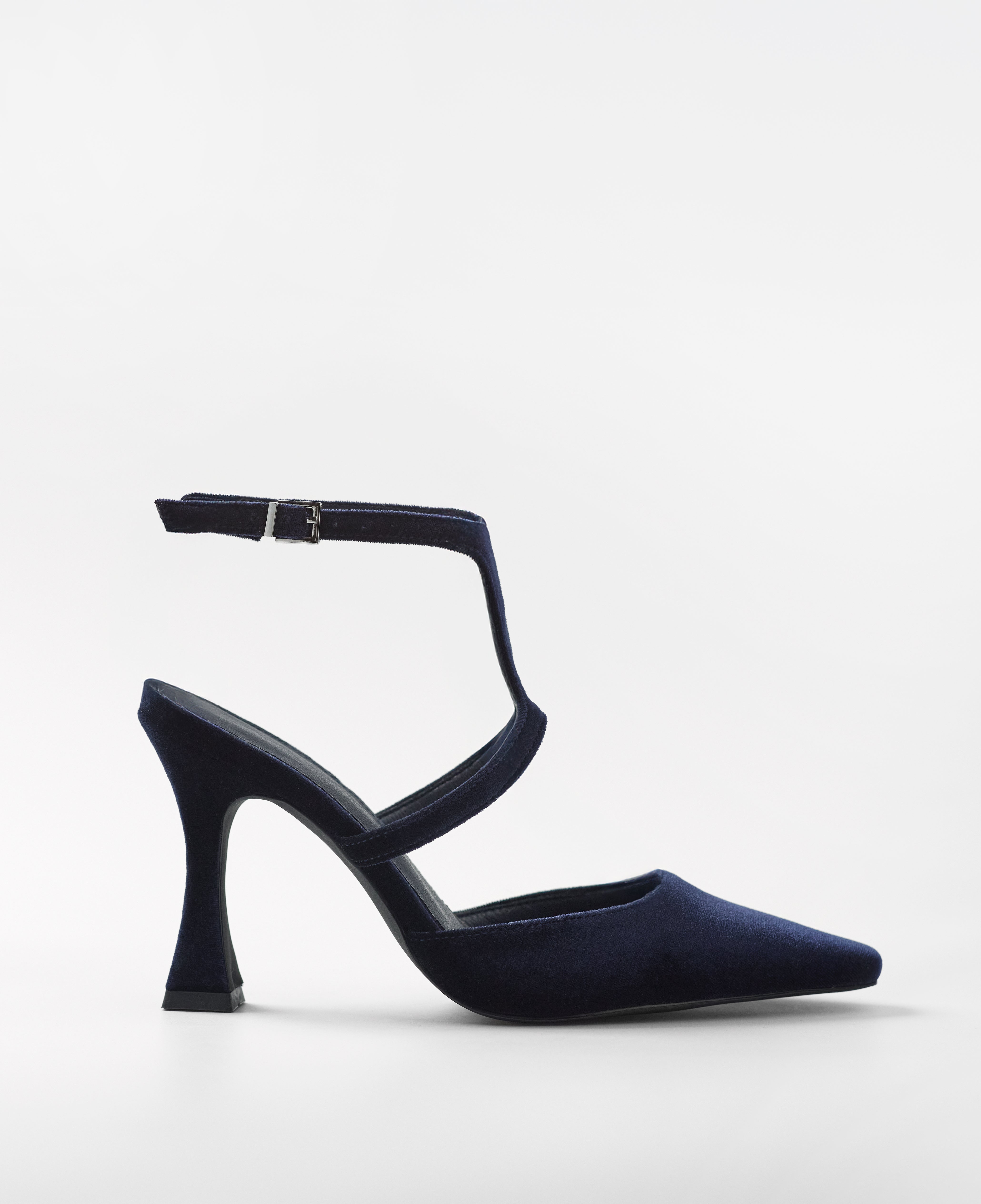 Mim shoes Tacón cerrado DANIELLE AZUL MARINO VELVET