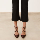 Mim shoes Tacón cerrado DANIELLE CHOCOLATE SATIN