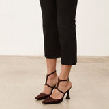 Mim shoes Tacón cerrado DANIELLE CHOCOLATE SATIN