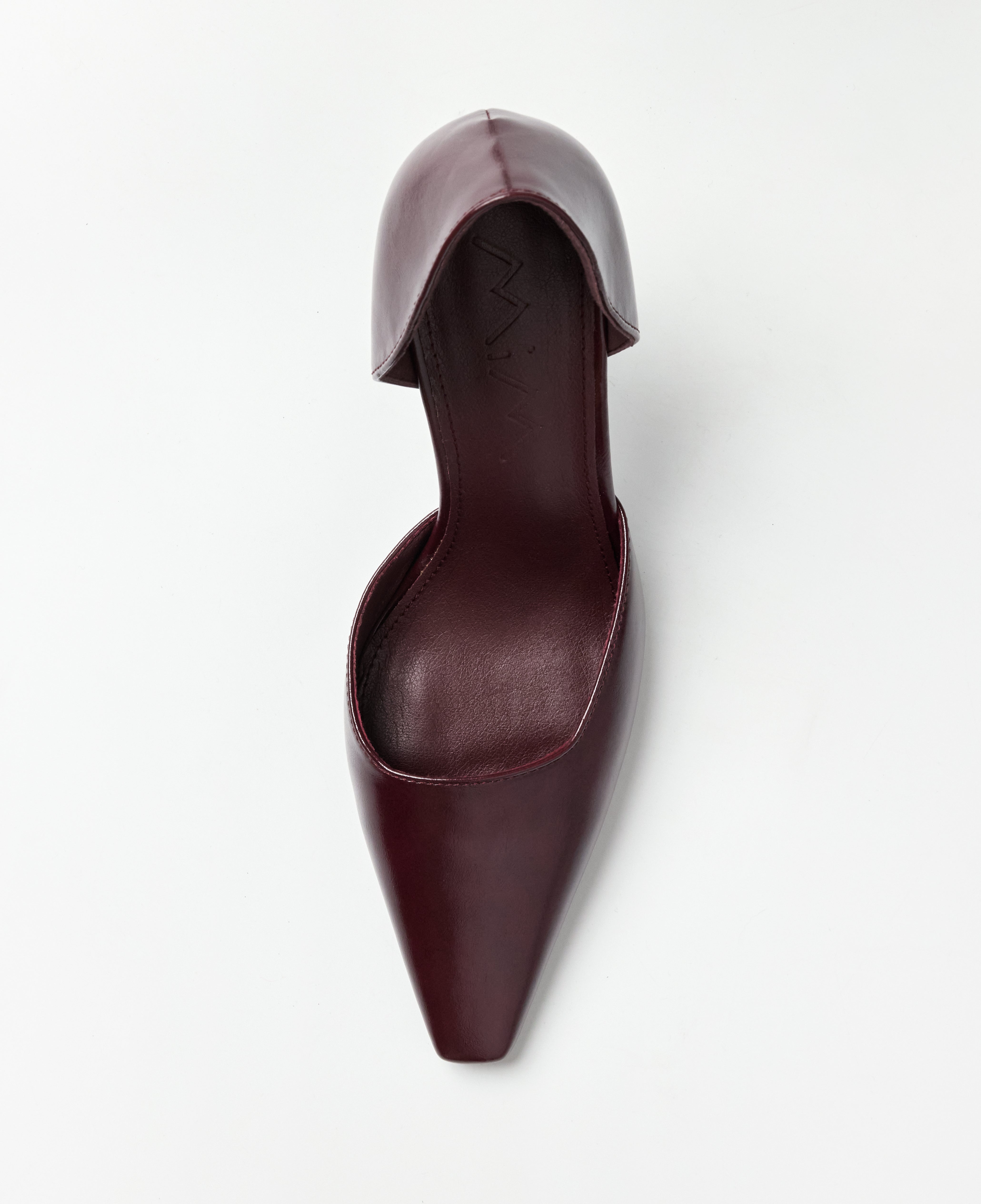 Mim shoes Tacón cerrado DEAN BURDEOS