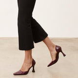 Mim shoes Tacón cerrado DEAN BURDEOS