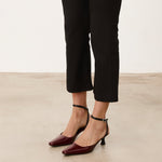 Mim shoes Tacón cerrado KOKO BURDEOS