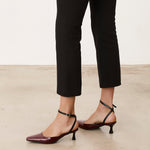 Mim shoes Tacón cerrado KOKO BURDEOS