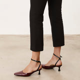 Mim shoes Tacón cerrado KOKO BURDEOS