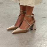 Mim shoes Tacón Cerrado LACE CHAMPAN