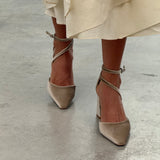 Mim shoes Tacón Cerrado LACE CHAMPAN