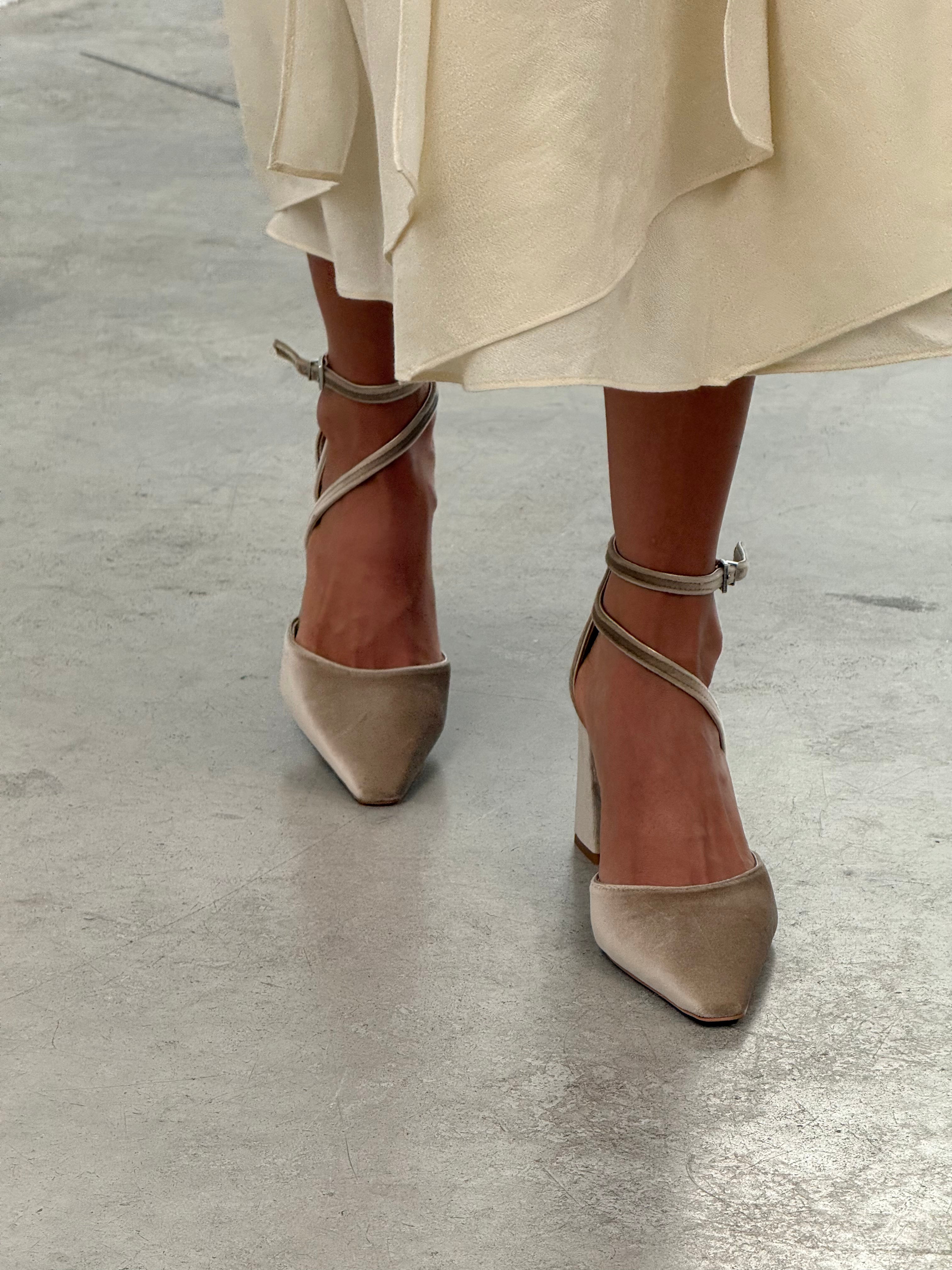 Mim shoes Tacón Cerrado LACE CHAMPAN