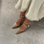 Mim shoes Tacón Cerrado LACE CHAMPAN