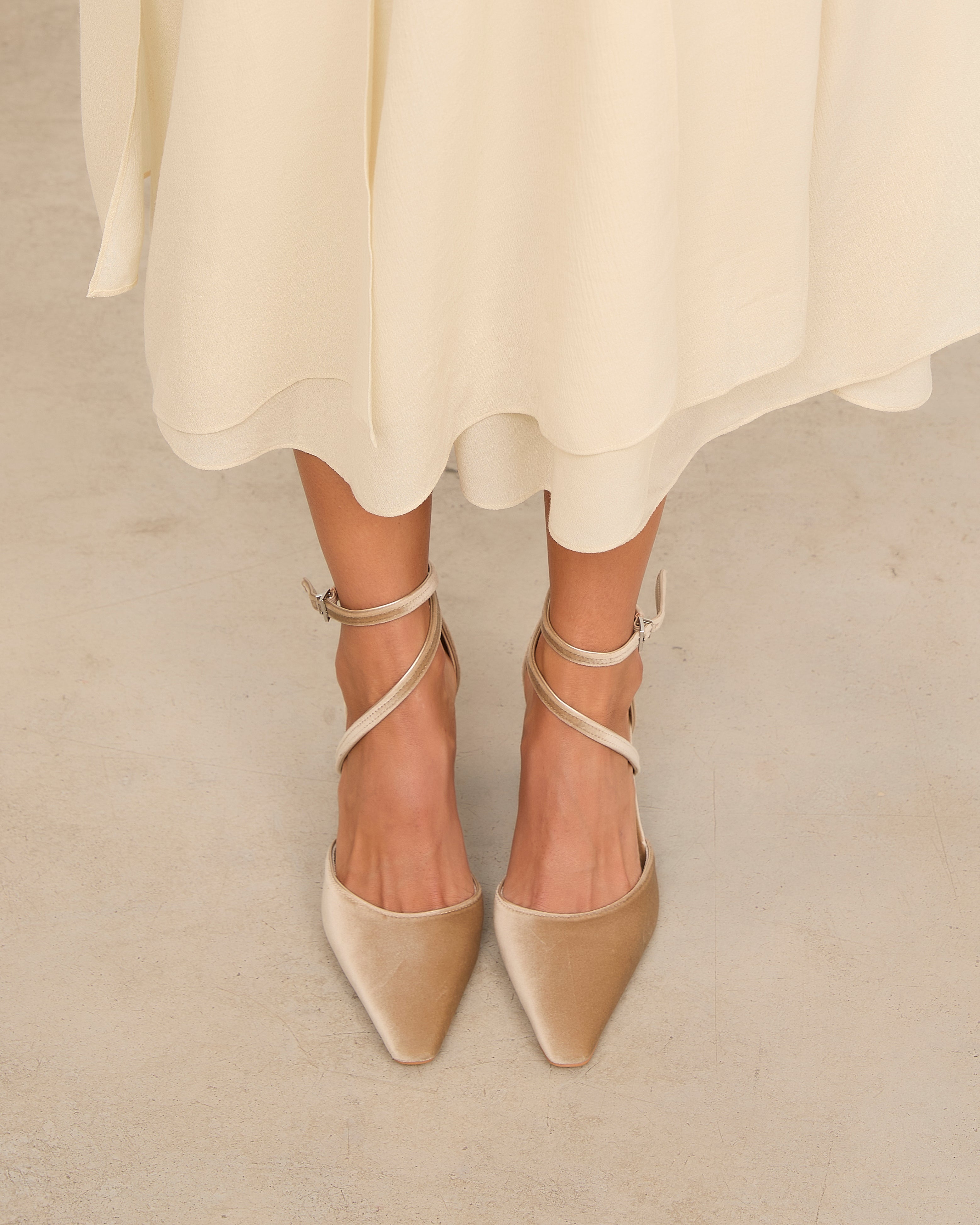 Mim shoes Tacón Cerrado LACE CHAMPAN