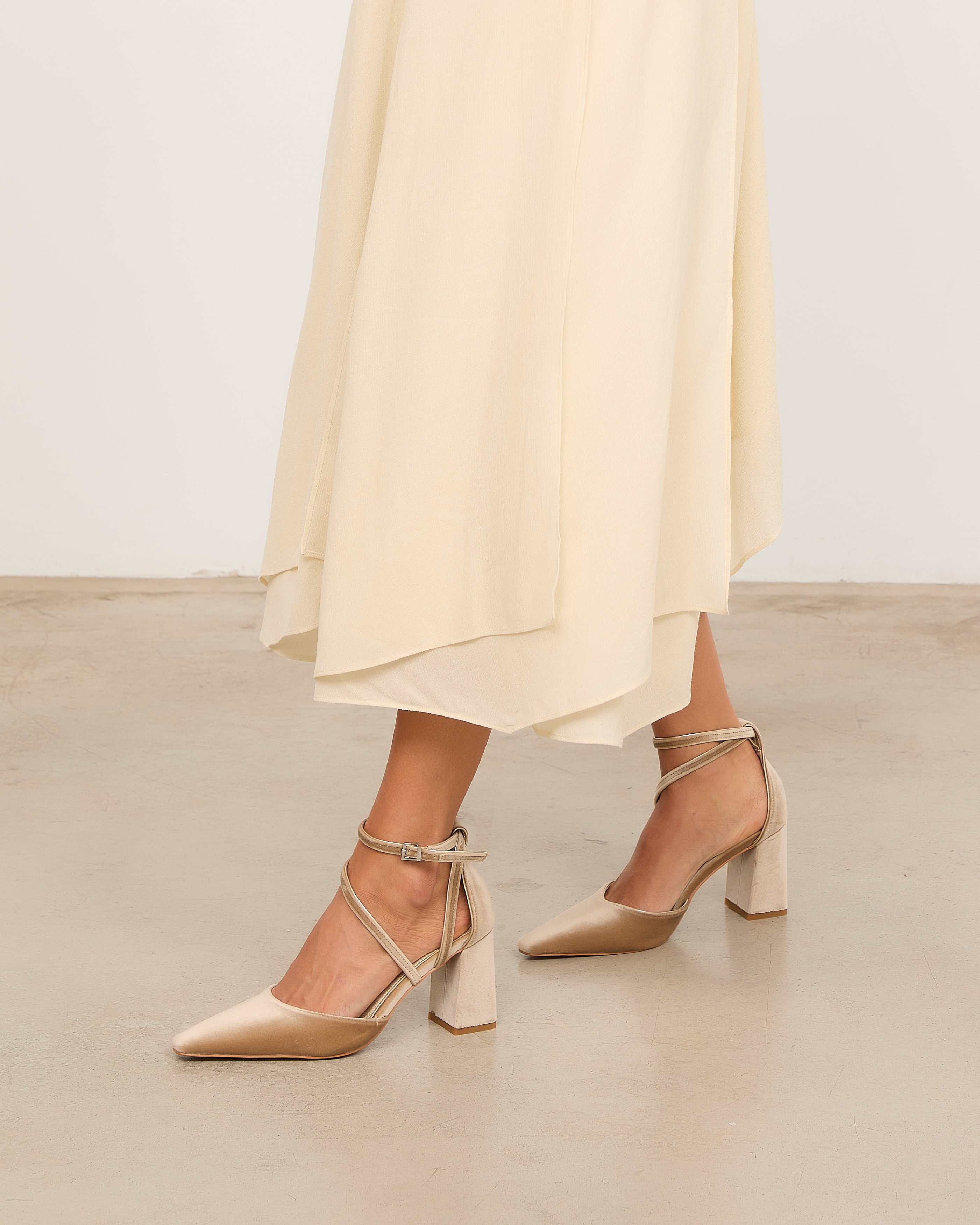 Mim shoes Tacón Cerrado LACE CHAMPAN