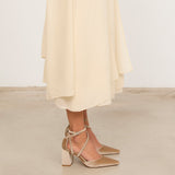 Mim shoes Tacón Cerrado LACE CHAMPAN