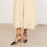 Mim shoes Tacón Cerrado LACE OLIVA