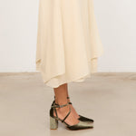 Mim shoes Tacón Cerrado LACE OLIVA