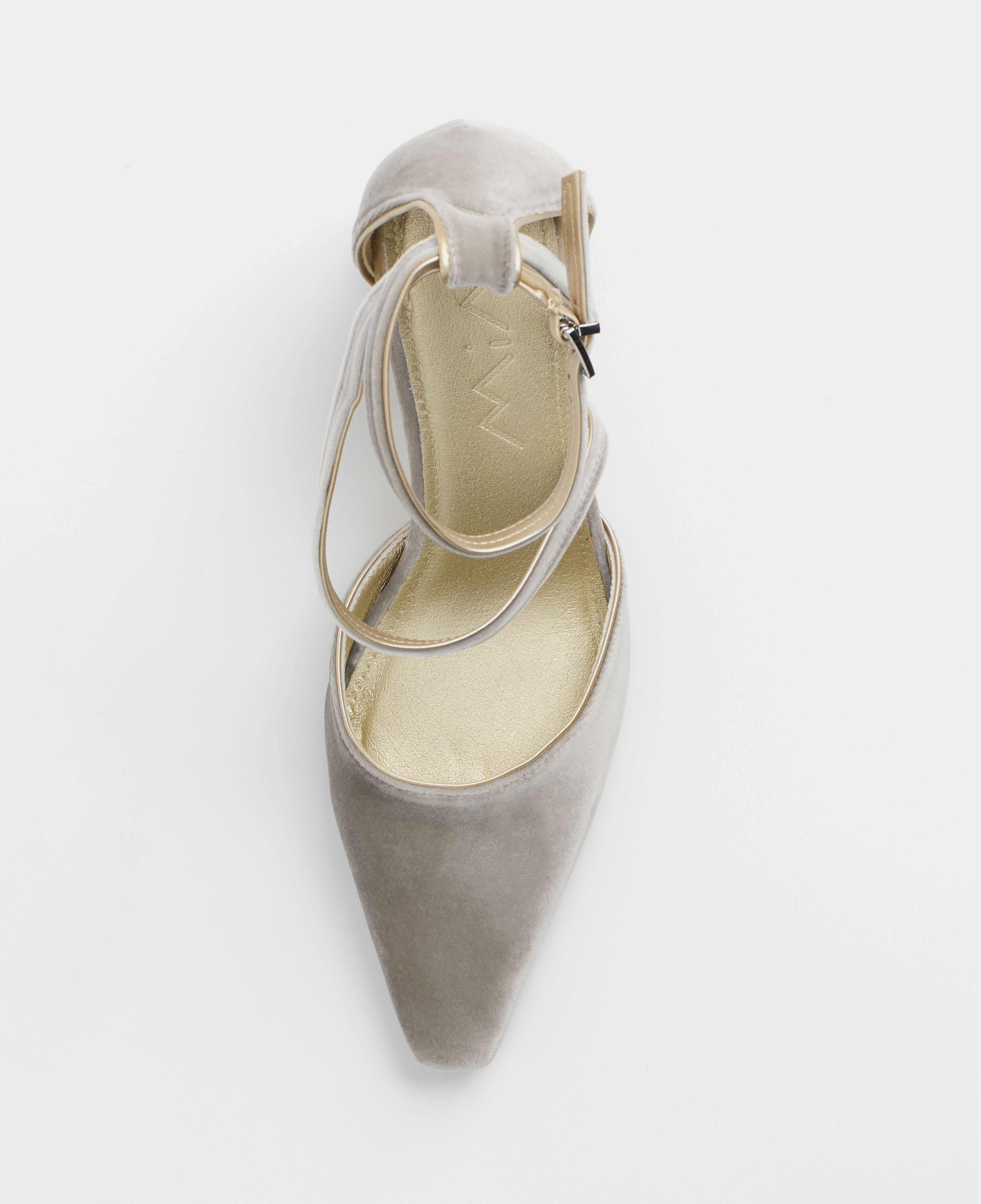 Mim shoes Tacón Cerrado LACE PIEDRA VELVET