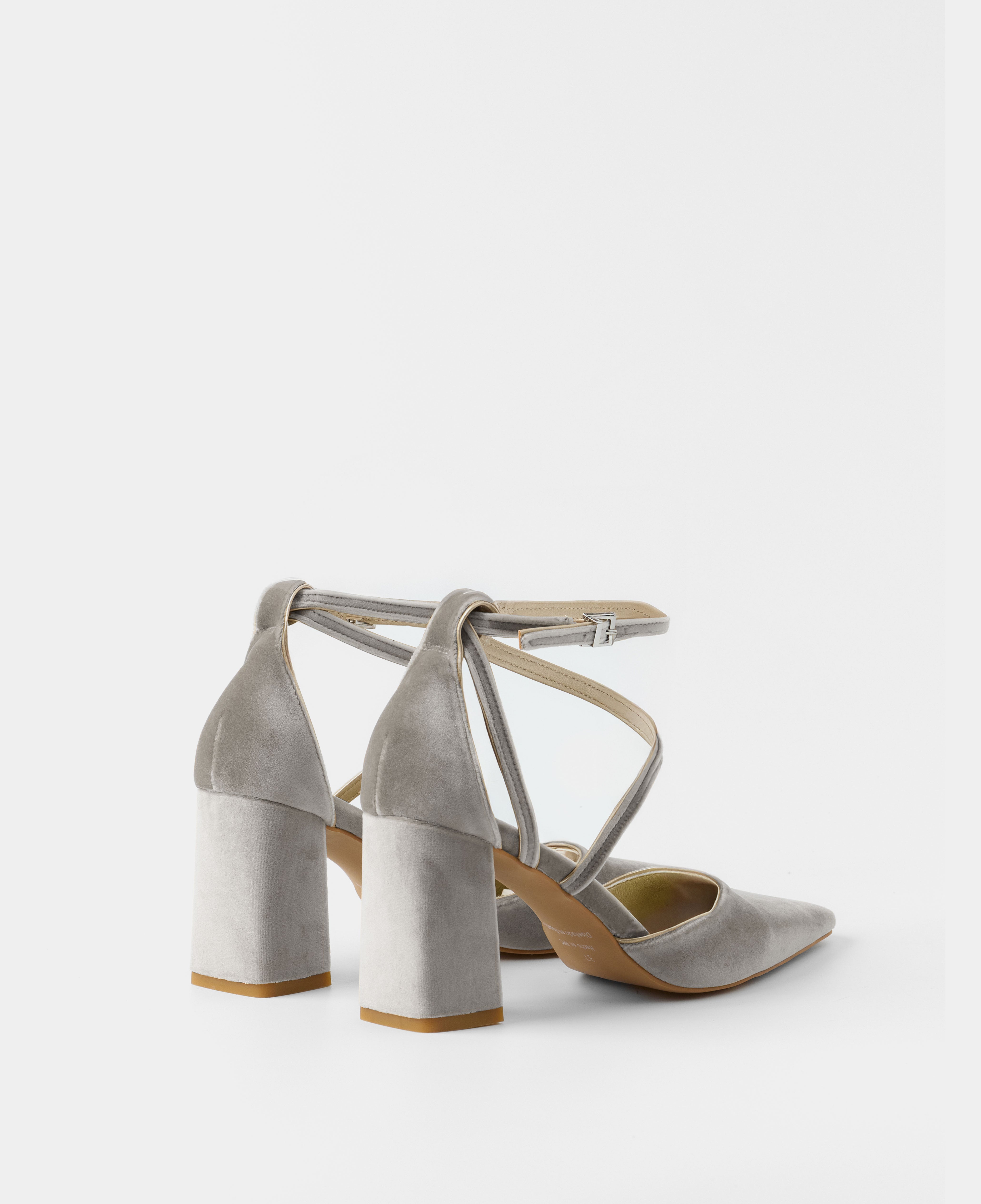 Mim shoes Tacón Cerrado LACE PIEDRA VELVET