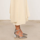 Mim shoes Tacón Cerrado LACE PIEDRA VELVET