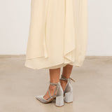 Mim shoes Tacón Cerrado LACE PIEDRA VELVET