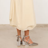 Mim shoes Tacón Cerrado LACE PIEDRA VELVET