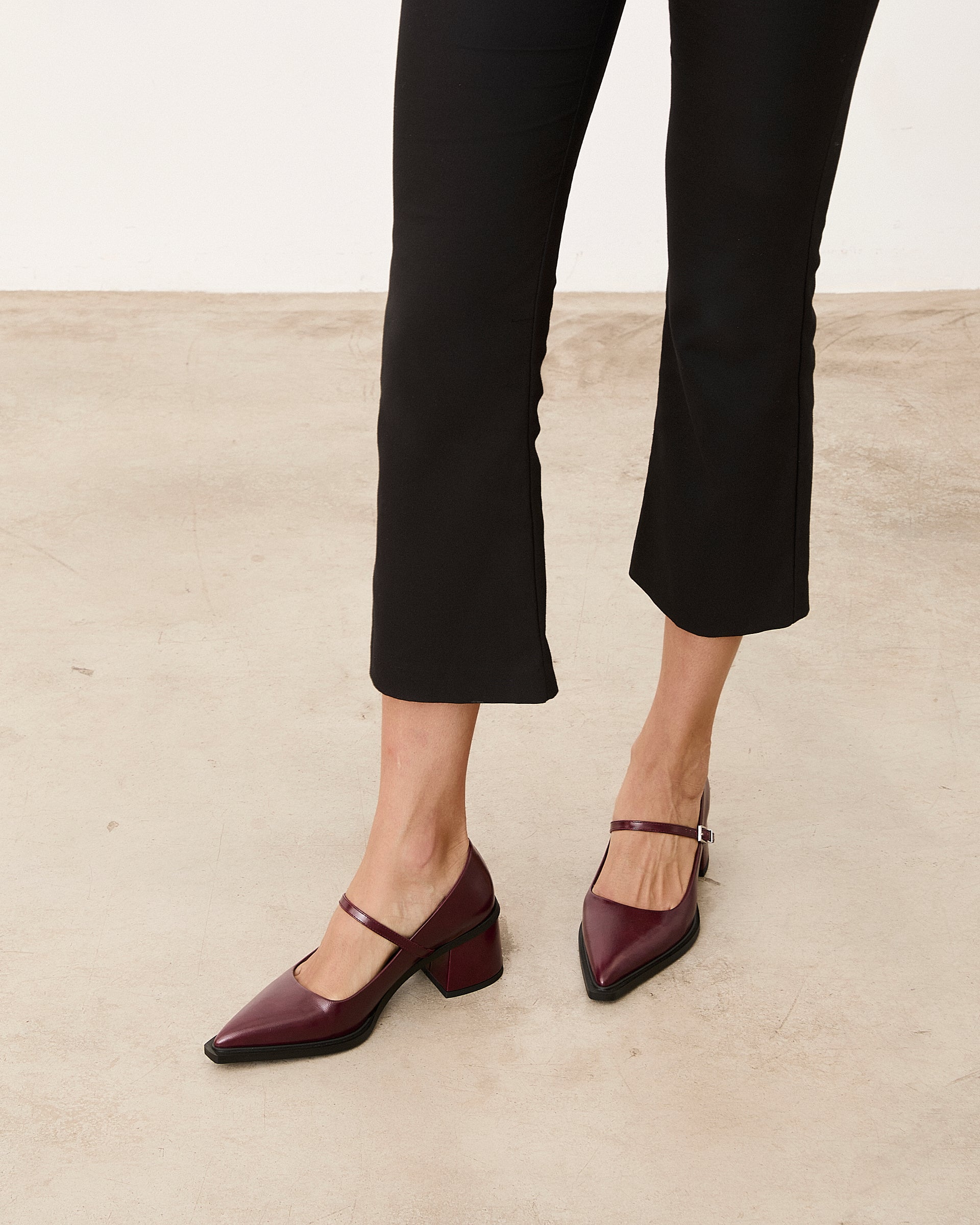 Mim shoes Tacón cerrado RACHEL BURDEOS