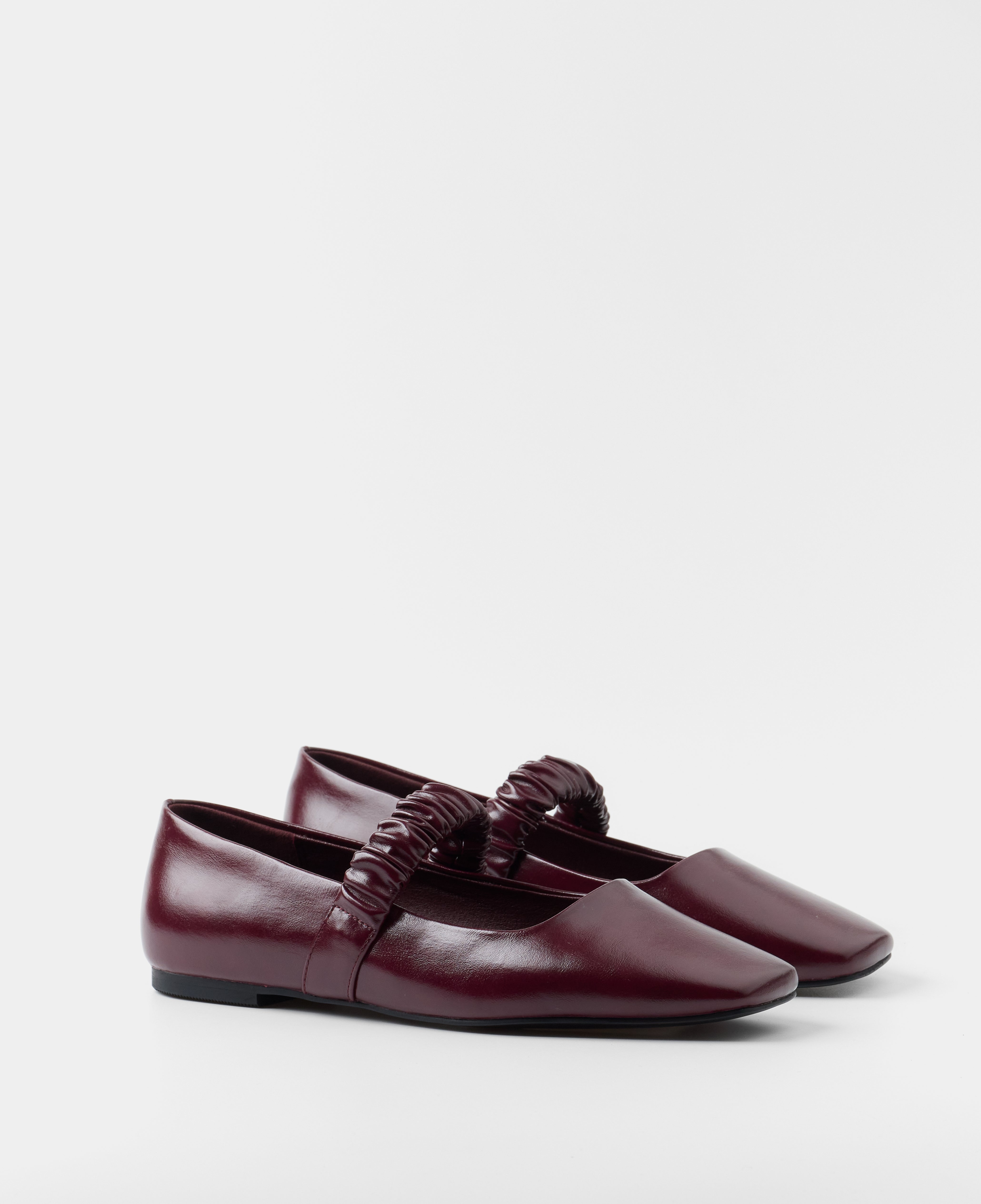 Mim shoes Zapato Plano DEVI BURDEOS
